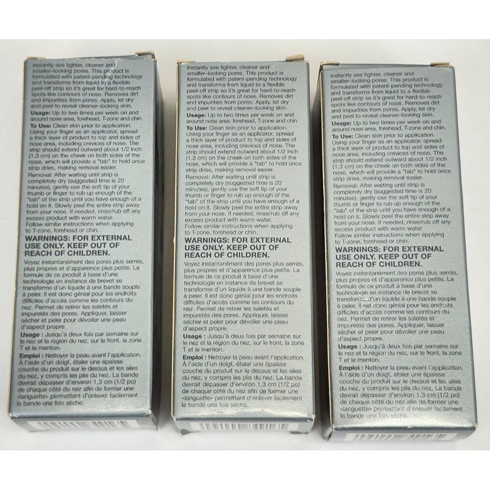 Lot of 3 Avon Clearskin Professional Liquid Extraction Strips 1 Fl Oz 30ml - Picture 3 of 6
